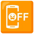 mobile phone off + tired face