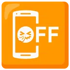 mobile phone off + sneezing face