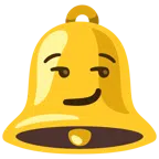 bell + smirking face