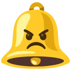 bell + angry face