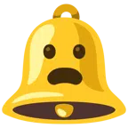 bell + frowning face with open mouth