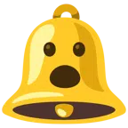 bell + face with open mouth