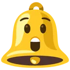 bell + astonished face