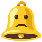 bell + slightly frowning face