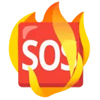 fuoco + pulsante SOS