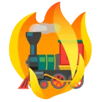 fuoco + locomotiva