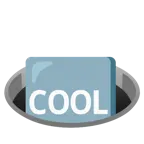 buco + pulsante COOL