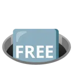 buco + pulsante FREE