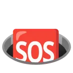 buco + pulsante SOS