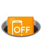 buco + cellulare spento