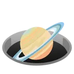 buco + pianeta con satellite