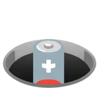 buco + batteria scarica