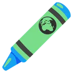 pastel boya + yerkürede Avrupa-Afrika