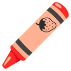 pastel boya + çilek