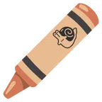 pastel boya + salyangoz