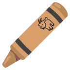 pastel boya + keçi