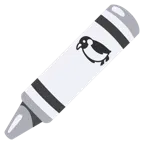 pastel boya + penguen