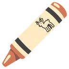 pastel boya + geyik