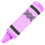 Wachsmalstift + DNA