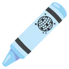 pastel boya + aynalı küre
