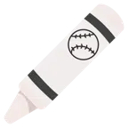 pastel boya + beyzbol