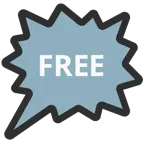 right anger bubble + FREE button