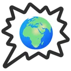 right anger bubble + globe showing Europe-Africa