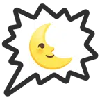 right anger bubble + last quarter moon face