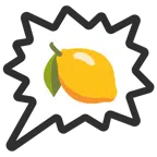 right anger bubble + lemon