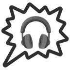 right anger bubble + headphone