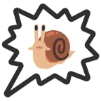 right anger bubble + snail