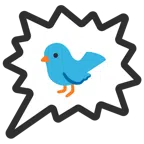 right anger bubble + bird