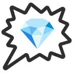right anger bubble + gem stone