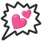 right anger bubble + two hearts
