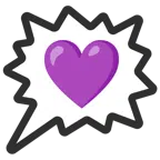 right anger bubble + purple heart