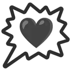 right anger bubble + black heart