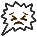 right anger bubble + persevering face