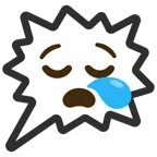 right anger bubble + sleepy face