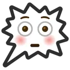 right anger bubble + flushed face
