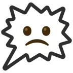 right anger bubble + slightly frowning face