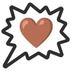 right anger bubble + brown heart