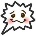 right anger bubble + woozy face