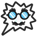 right anger bubble + disguised face