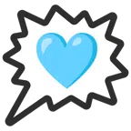 right anger bubble + light blue heart
