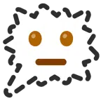 right anger bubble + dotted line face