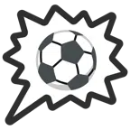 right anger bubble + soccer ball