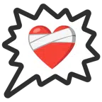 right anger bubble + mending heart