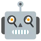 faccina di robot + cucinare