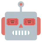 faccina di robot + biglietto d’ingresso