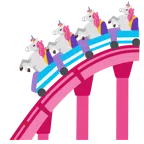 ยูนิคอร์น + รถไฟเหาะ